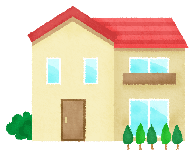 家庭訪問のイラスト